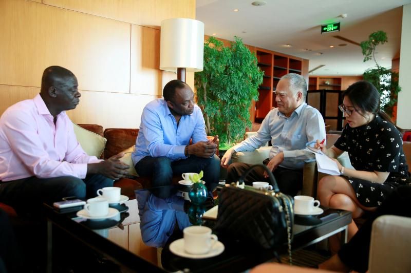 CACSI Chairman of Tan Ce met with Senate President of Haiti